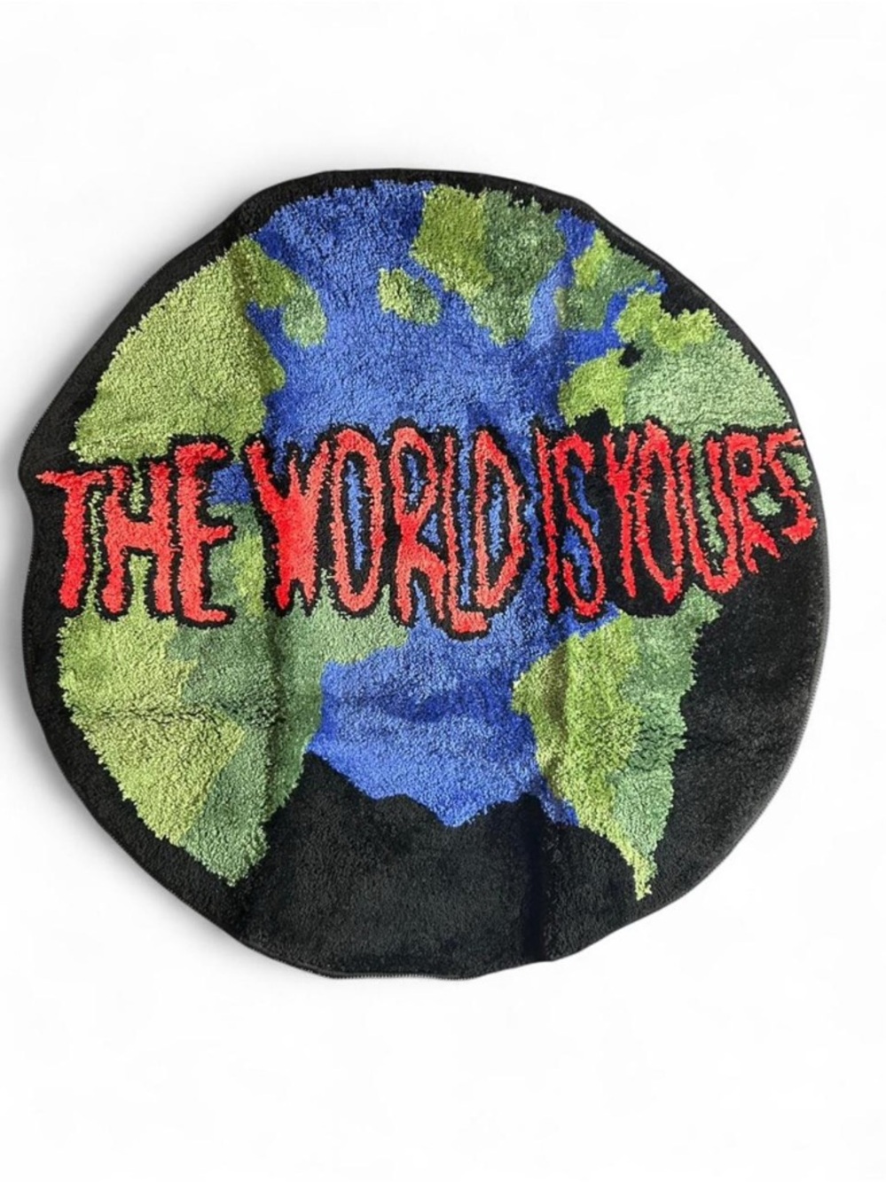 LAKEA Scarface The World Is Yours Rug Bedroom Earth Bathroom Mat - Brand New